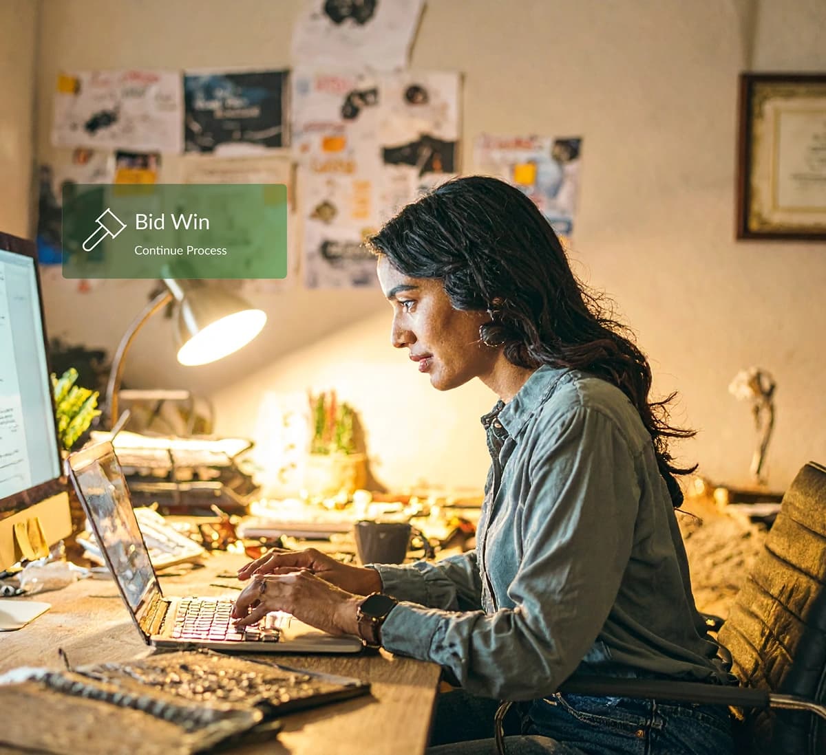 Farmer using online store