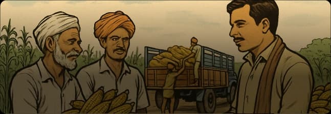 Direct procurement from farmers with transparent processes