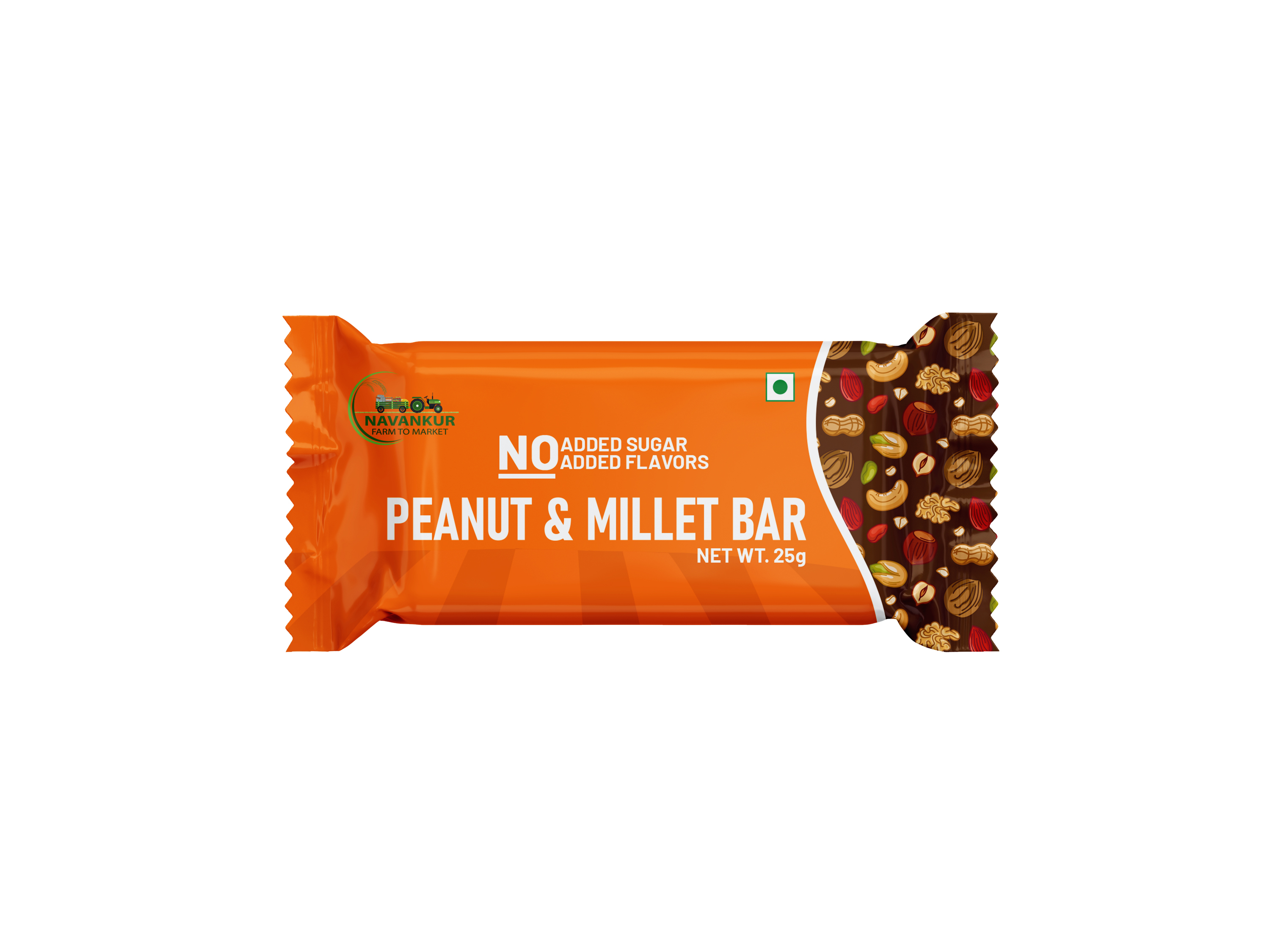 Peanut & Millet Bar 25g